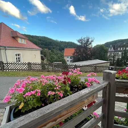 Ferienwohnung An Der Thyrahoehe Stolberg  Exterior photo